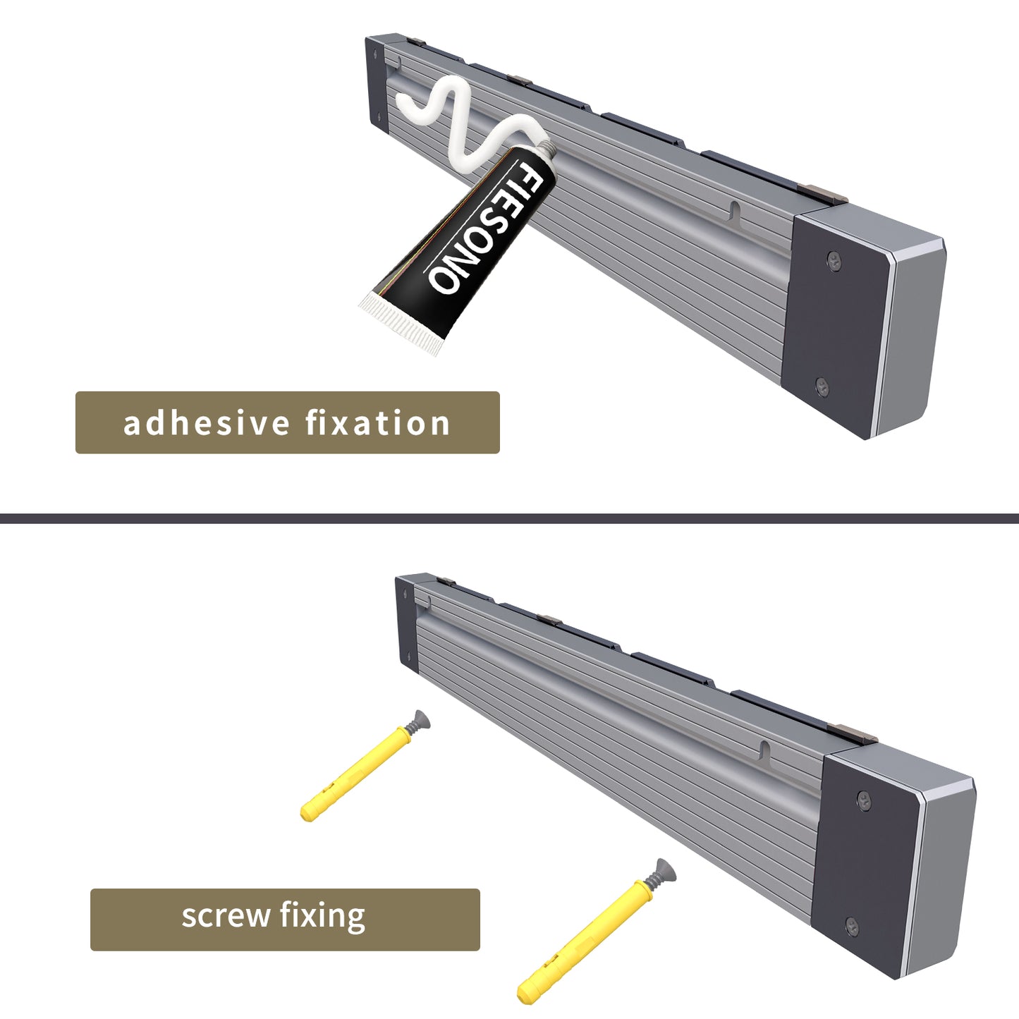FIESONO Stainless Steel Wall Mount Folding Coat Hooks with 2 Foldable Space Saving Hooks