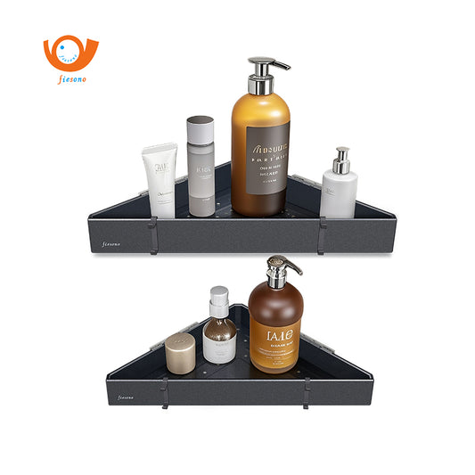 FIESONO 2-Tier Corner Shower Shelves