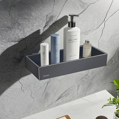 FIESONO Metal Shower Caddy with HOOKS (1 Pack)